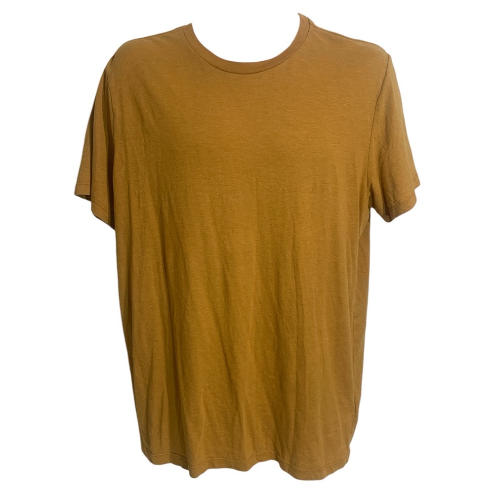 Old Navy Men Short Sleeve Perfect Fit T Shirt Tobacco Leaf Size Large Pre Owned